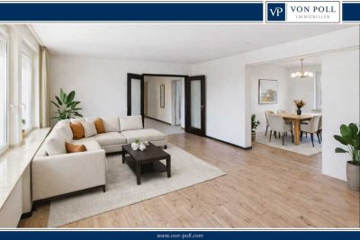 Direkte Innenstadtlage - Moderne 3-Zimmer-Wohnung mit Einbauküche in Köln-Dellbrück