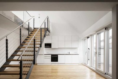 Moderne Penthouse-Wohnung mit Dachterrasse im Herzen Kreuzbergs