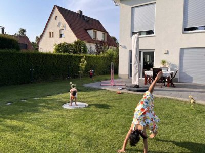 Neues Einfamilienhaus (Doppelhaushälfte) in Markkleeberg mit 5 Zimmern
