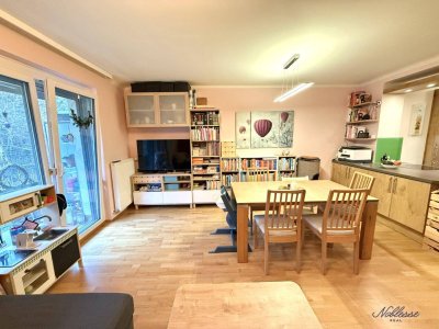 Endlich Platz für die ganze Familie - Gepflegte 4-Zimmer-Wohnung mit Balkon und Gemeinschaftsgarten, Nähe Hackinger Schlosspark!