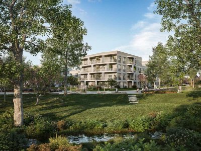 Naturnahes Wohnen: 3-Zimmer-Wohnung mit Garten und Terrasse