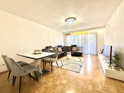 Kapitalanleger aufgepasst! Ideale 3-Zimmer-Wohnung mit 2 Balkonen und 1 Garage in KA-Wolfartsweier