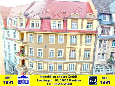 Moderne 2-Raum-Dachgeschoss-Wohnung in Bautzen