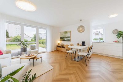 Bezugsfertig mit Terrasse und Privatgarten - altersgerecht