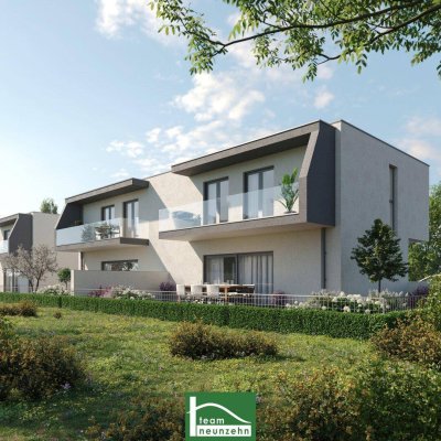 EIN WOHNGENUSS DER MODERNE – AKTION -4% vom Kaufpreis – TRAUMHAUS MIT GARTEN, KELLER, UVM. – RUHELAGE / SACKGASSE – ERSTBEZUG!