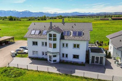 Spektakulärer Bergblick & luxuriöse Ausstattung: Exklusive 5-Zimmer-Wohnung in Bad Aibling