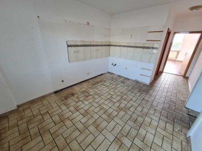 Erdgeschosswohnung mit Terrasse und Garage in Anhausen zu vermieten