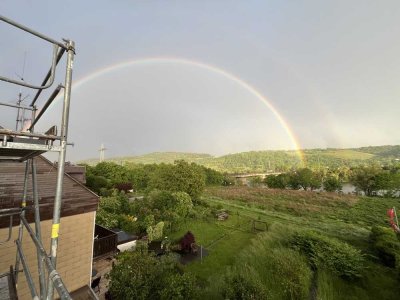 Helle 3 Zimmer Wohnung mit Moselblick & Garten. Trier-Pfalzel
