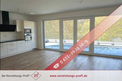 Exklusives Penthouse mit Dachterrasse & Moselblick – hochwertige Einbauküche inklusive