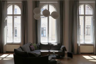 +++ Exklusive 240 m² Altbauwohnung mit Kamin, Sauna, Terrasse & Garten in Bestlage von Görlitz +++
