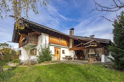 Gemütliches Landhaus mit Bergblick