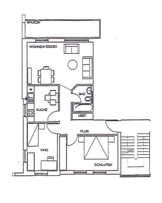 3 Zimmer Wohnung am Tenderingssee