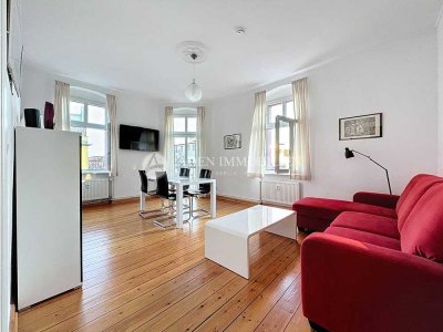 Charmante 2-Zimmer-Altbauwohnung in Lichtenberg Voll möbliert & bezugsfertig