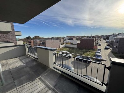 3-Zimmer-Neubauwohnung mit Balkon mit Einbauküche - KfW Effizienzhaus 40 - WE06