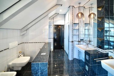 Lichtdurchflutetes Penthouse mit Gästewohnung