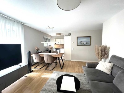moderne und sehr gepflegte 3-Zimmerwohnung mit großem Süd-Balkon