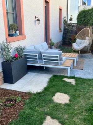 Charmante Altbauwohnung mit Terrasse und Garten in Aschaffenburg-Leider