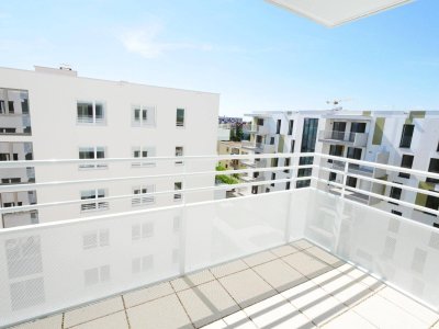 Moderne Neubauwohnung in schöner Lage: 1 Zimmer mit eigenem Balkon! PROVISIONSFREI!