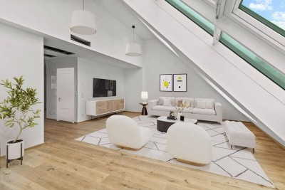++ LUXUS IM HERZEN DER STADT ++ Dachgeschossloft mit FREIFLÄCHEN