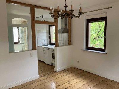 Idyllische 1ZKB Wohnung in charmantem Altbau, kernsaniert