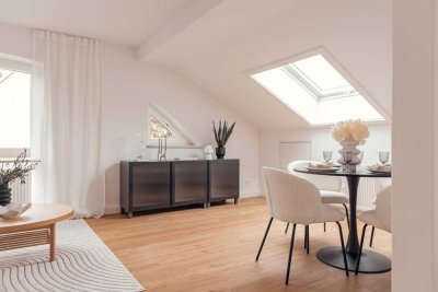 Zentrale und moderne 3 Zimmer-Dachgeschoß Wohnung in Dachau