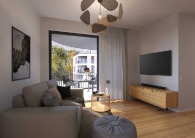 Energieeffiziente Eleganz im QUIN - 3-Zimmer-Wohnung zum 01.01.2025