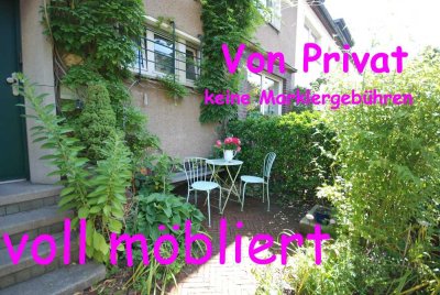 VOLL MÖBLIERTE Charmante 3-Zimmer-DG-Wohnung, DU-Duissern,  Nähe Innenhafen