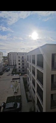 Erstbezug Penthouse mit 3 Zimmern und Balkon in Frankfurt-Bockenheim