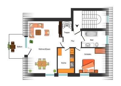 MISBURG-Nord: Moderne 3-Zimmer Wohnung mit sonnigem Balkon und Kfz-Stellplatz