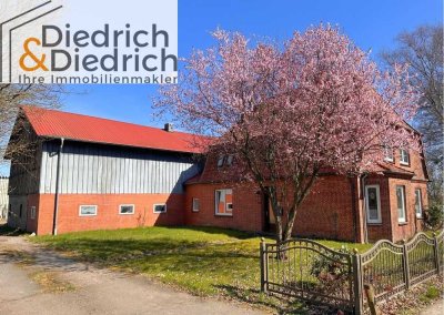 Ihr neues Zuhause: Bauernhaus mit 2 Wohnungen und Scheune, Platz für die ganze Familie in Schalkholz