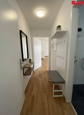 Perfekte Wohnung für junge Familien und Pärchen dank idyllischer Grünlage und optimaler Infrastruktur! Schöne Raumaufteilung! Saniert und sofort verfügbar!