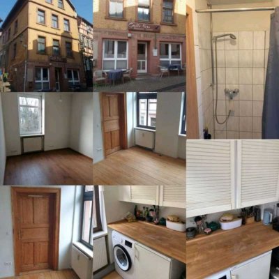 Hübsche, modernisierte 2-Zimmer Altbau Hochparterre-Wohnung in Gelnhausen