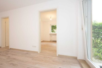 Exklusive, kernsanierte 2-Zimmer-Erdgeschosswohnung mit Terrasse in Kaufbeuren