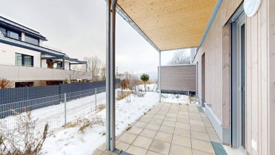 Moderne 4-Zimmer-Garten-Wohnung in Holzbauweise - ERSTBEZUG - Haus 3 - Top 1