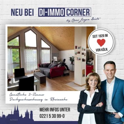 ***Gemütliche 2-Zimmer Dachgeschosswohnung in Rheinnähe in Köln-Merkenich sucht passenden Kapitalanl
