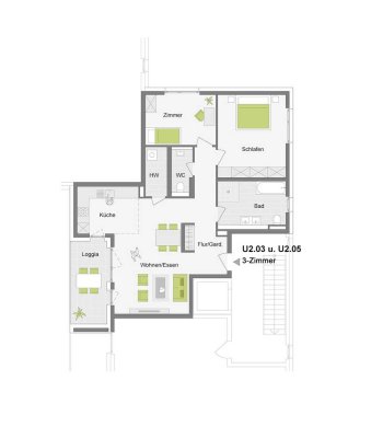 BEZUGSFERTIG :: 3-Zimmerwohnung mit 96 m²