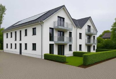 Moderne KfW40 Neubauwohnung im Erdgeschoss mit hochwertiger Küche