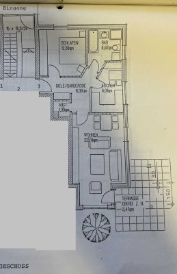 Attraktive 2-Zimmer Terrassenwohnung in Bad Aibling