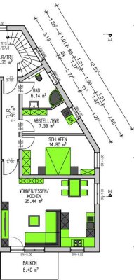 Moderne 2-Zimmer Wohnung (Erstbezug) im Obergeschoss Westerburg