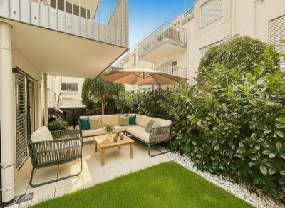 G A R T E N W O H N U N G + Neubau + 3 Zimmer + ca. 90m² gew. NFL + Garten + Terrasse + Absolute Ruhelage + U-Bahn