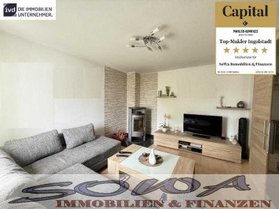 Schöne 5 Zimmer Wohnung (2 zusammengelegte Wohnungen) mit Balkon und mit Garage in Neuburg - Ein ...