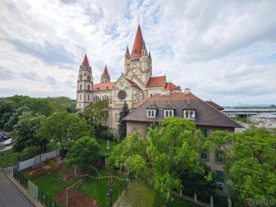 Parkblick | Helle Neubauwohnung in U-Bahnnähe bei Donauinsel | freier Mietzins | Tiefgaragenplatz und Einbauküche vorhanden