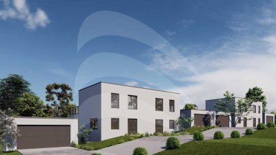 KfW40 Neubau: Gehobene Doppelhaushälfte mit viel Platz im Baugebiet Antesberger Berg