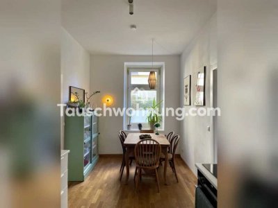 Tauschwohnung: Günstige Altbauwohnung im schönen Neuhausen gegen größer