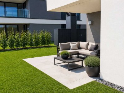 Exklusives Garten-Idyll im Herzen der Bahnstadt: Urbaner Luxus trifft grüne Oase