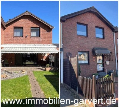 Erbbaurechtsgrundstück! Gepflegtes Reihenendhaus mit Carport in Borken