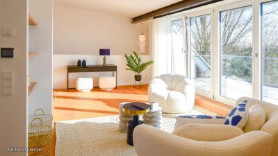 Penthouse-Maisonette-Wohntraum mit 2 Terrassen und 1 Loggia