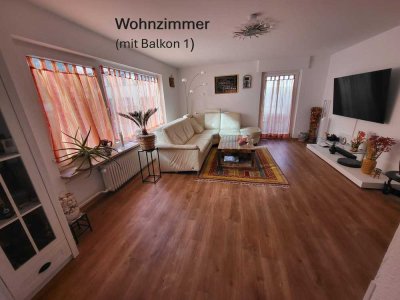 Schöne, helle 3,5-Zimmer-Wohnung (optional 5 Zimmer) in 70327 Stuttgart-Wangen