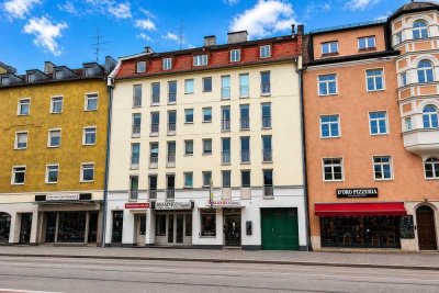 Bestl.Schwabing/Nähe Nordbad/Top2Zi.Whg.ca.45 qm,EBK,Holzboden,Balkon zum grünen Innenhof;