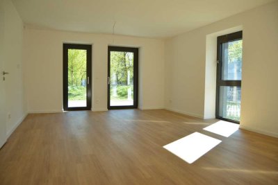 Erstbezug nach Sanierung: Hochwertige 2-Zimmer-EG-Wohnung mit Süd-West Terrasse